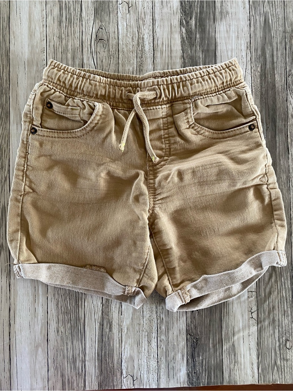 TODDLERS CAT & JACK CANVAS SHORTS— 4T